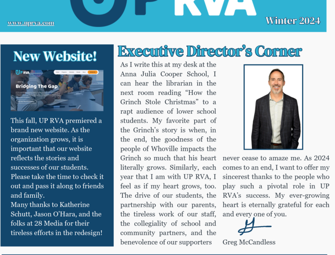 UP RVA Newsletter